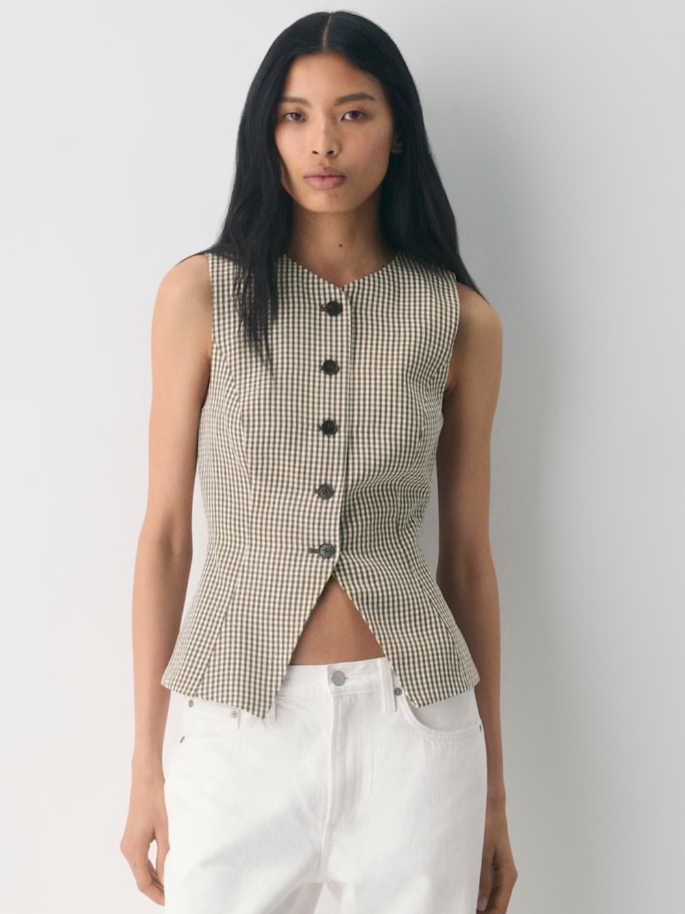 Aritzia Wilfred CruiseLinen Regal Vest